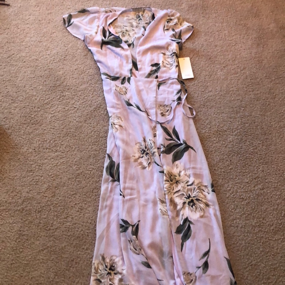 Lavender maxi dress